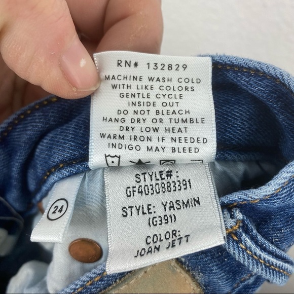 GRLFRND Yasmin Skinny Jeans, Joan Jett Wash, 24 - Picture 8 of 8